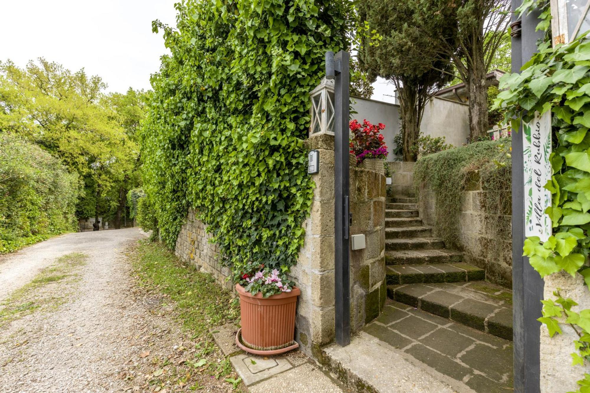 Villa Del Rubbio Roma Exterior foto